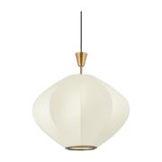 Patinated brass steel pendant light 56x55cm Arden - Troy Lighting
