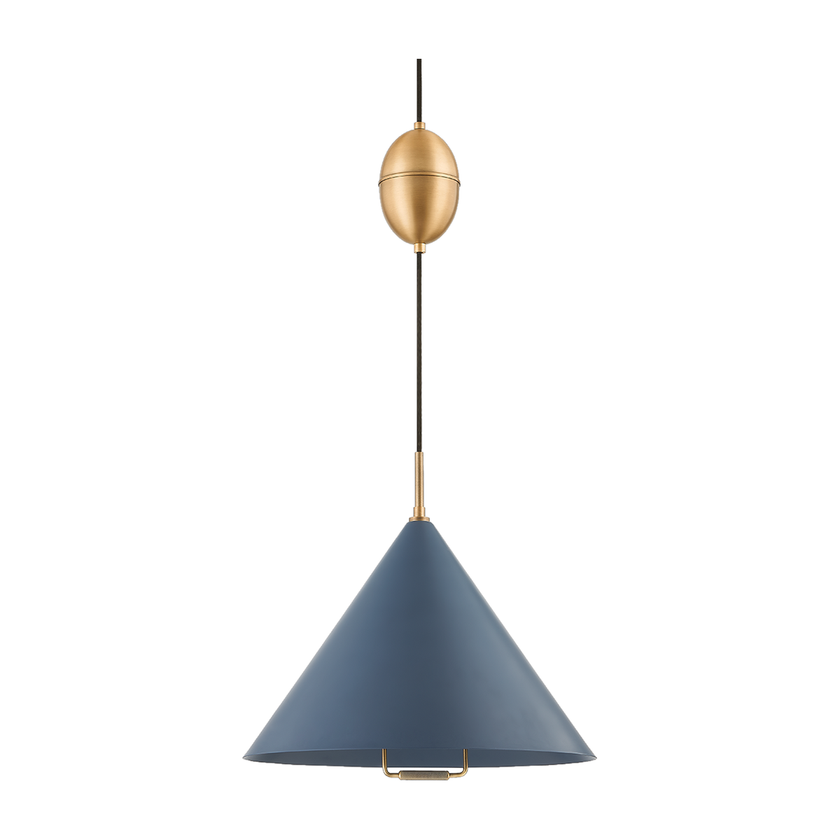 Hängeleuchte Patiniertes Messing 46x43cm Fontana - Troy Lighting