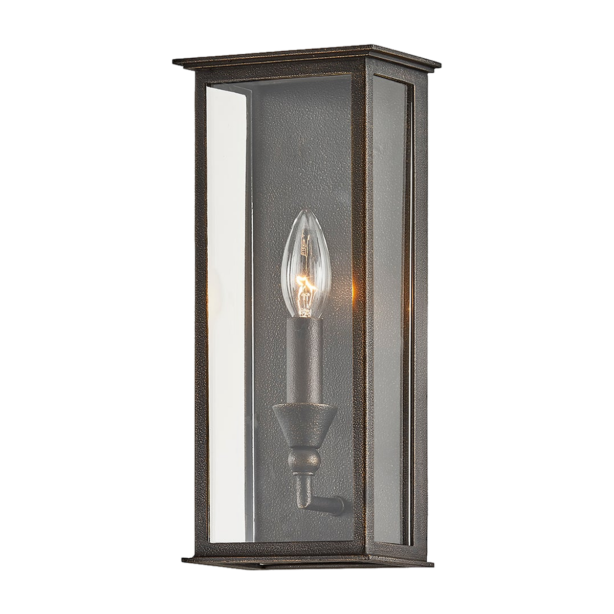 Applique murale en fer bronze vieilli 15x34cm Chauncey - Troy Lighting