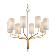 Suspension en fer feuille d'or 89cm Juniper - Troy Lighting