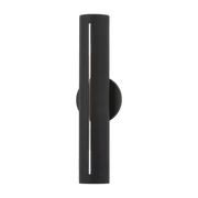 Applique murale en acier noir texturé 13x45cm Brandon - Troy Lighting