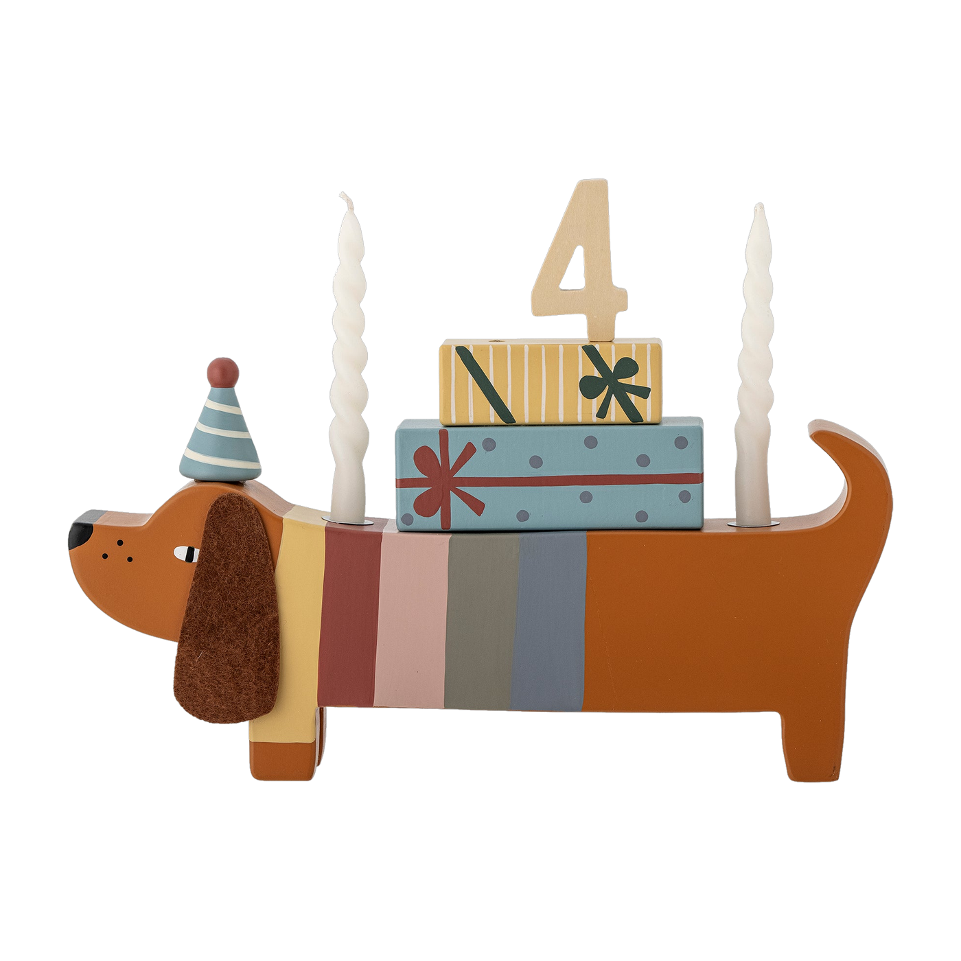 Decoración de Cumpleaños en Madera Multicolor Charlie - Bloomingville Mini