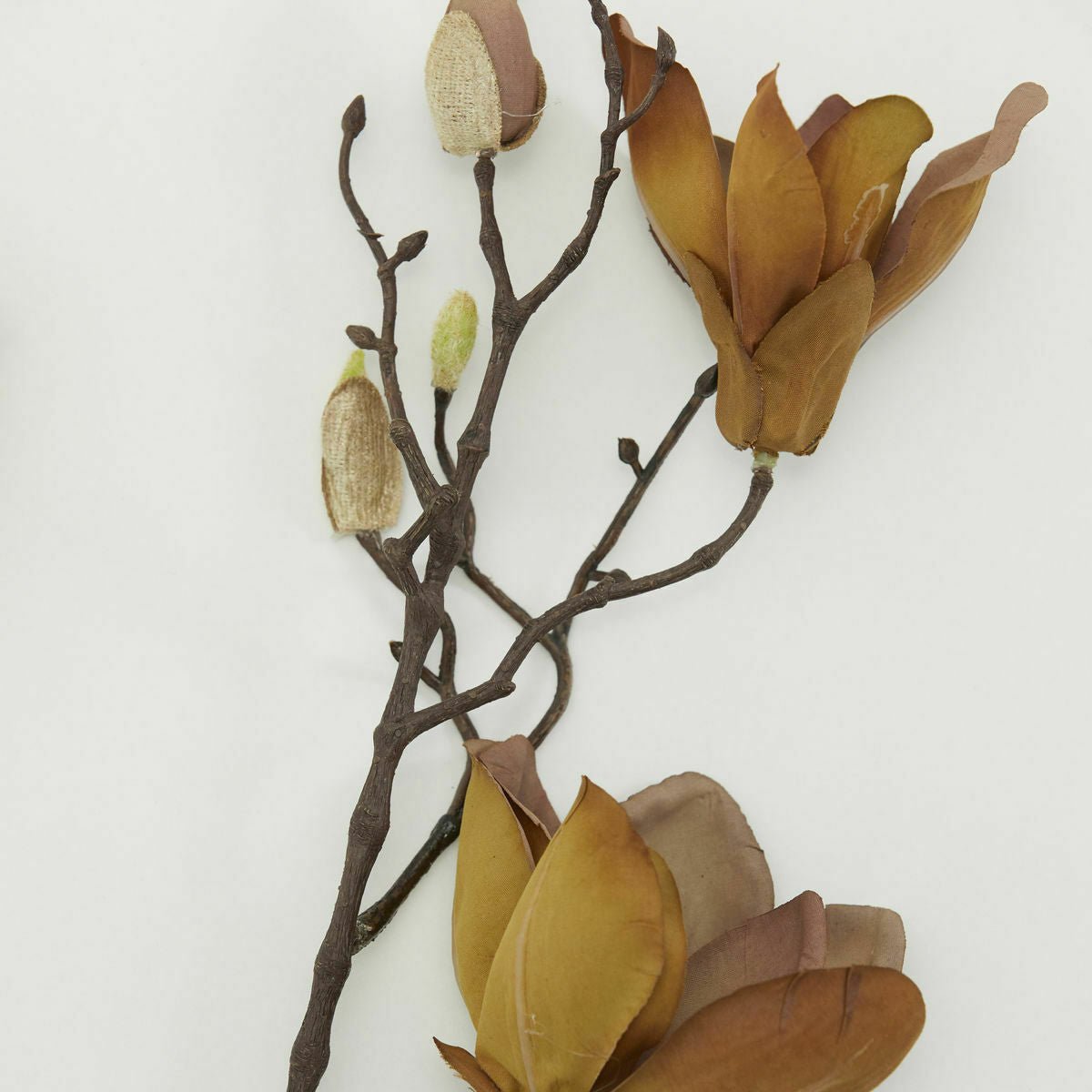 Artificial silk flower Mangnolia Brown - House Doctor - The Cool Republic