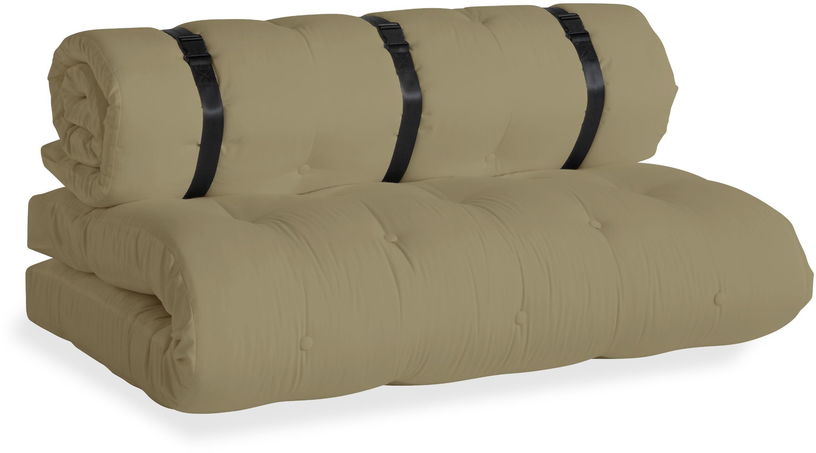 Futon canapé de jardin dépliable beige Buckle - up - Karup Design - The Cool Republic