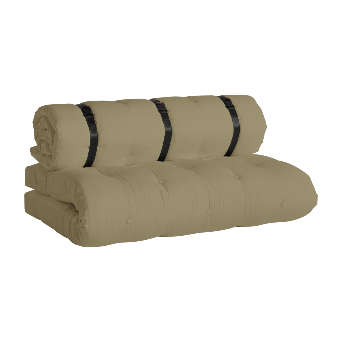 Futon canapé de jardin dépliable beige Buckle-up - Karup Design - The Cool Republic