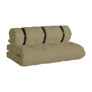 Futon canapé de jardin dépliable beige Buckle-up - Karup Design - The Cool Republic