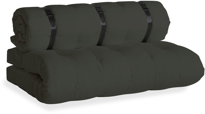 Futon canapé de jardin dépliable gris Buckle - up - Karup Design - The Cool Republic