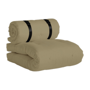 Futon de jardin dépliable beige Buckle-Up - Karup Design - The Cool Republic