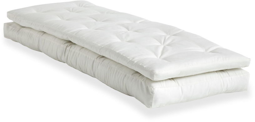 Futon de jardin dépliable blanc Buckle - Up - Karup Design - The Cool Republic
