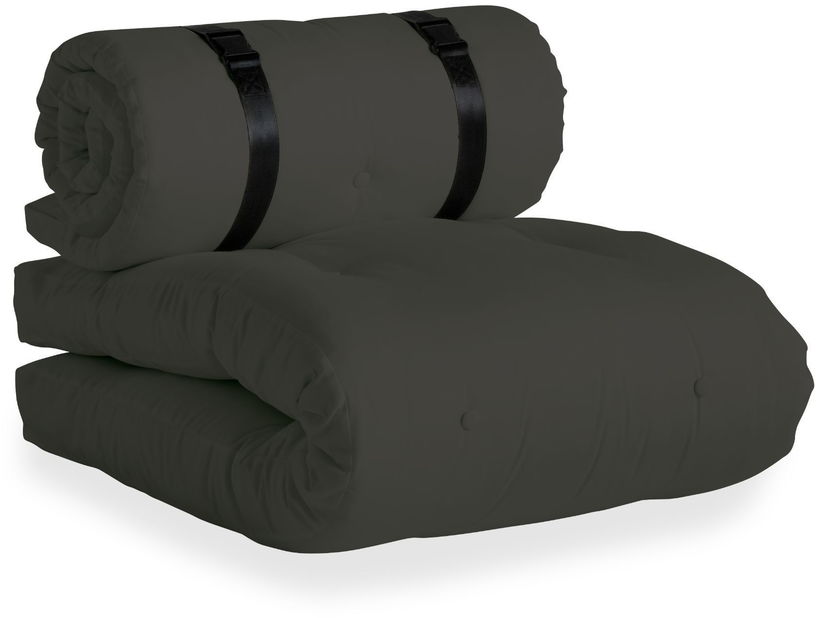 Futon de jardin dépliable gris Buckle - Up - Karup Design - The Cool Republic
