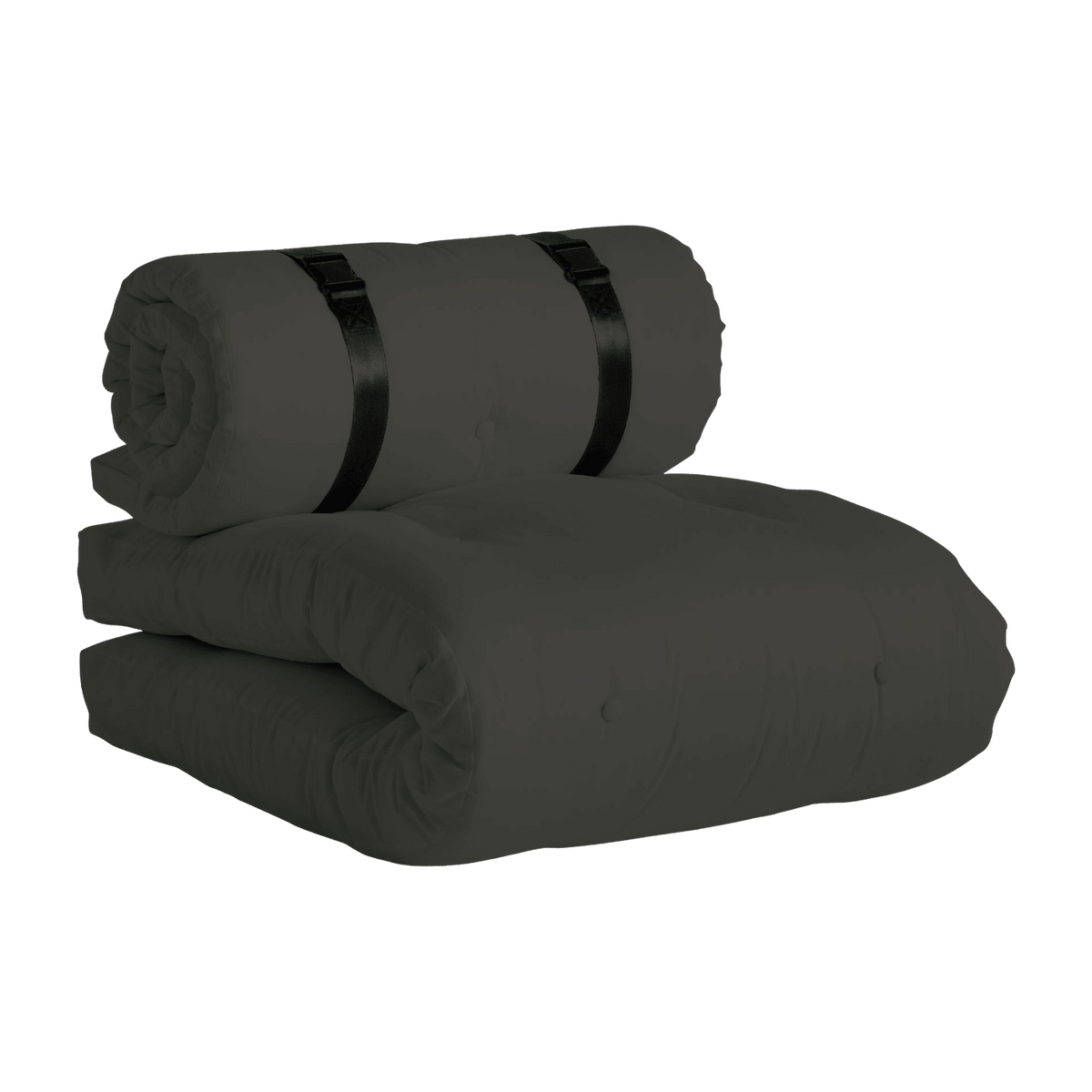 Futon de jardin dépliable gris Buckle-Up - Karup Design - The Cool Republic