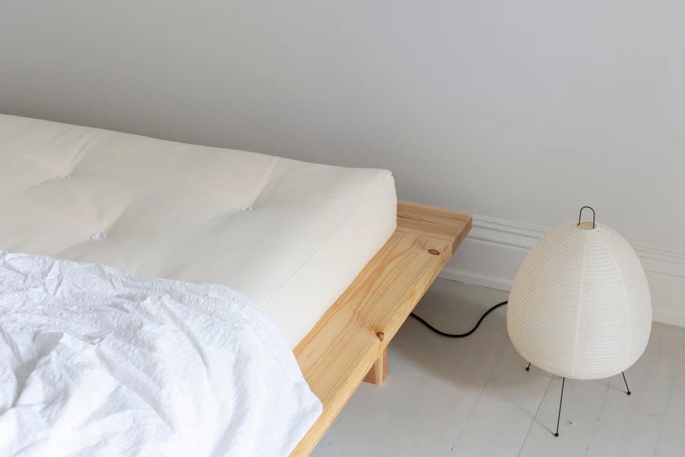 Futon en coton, mousse et fibre de coco 80x200cm Sandwich - Karup Design - The Cool Republic