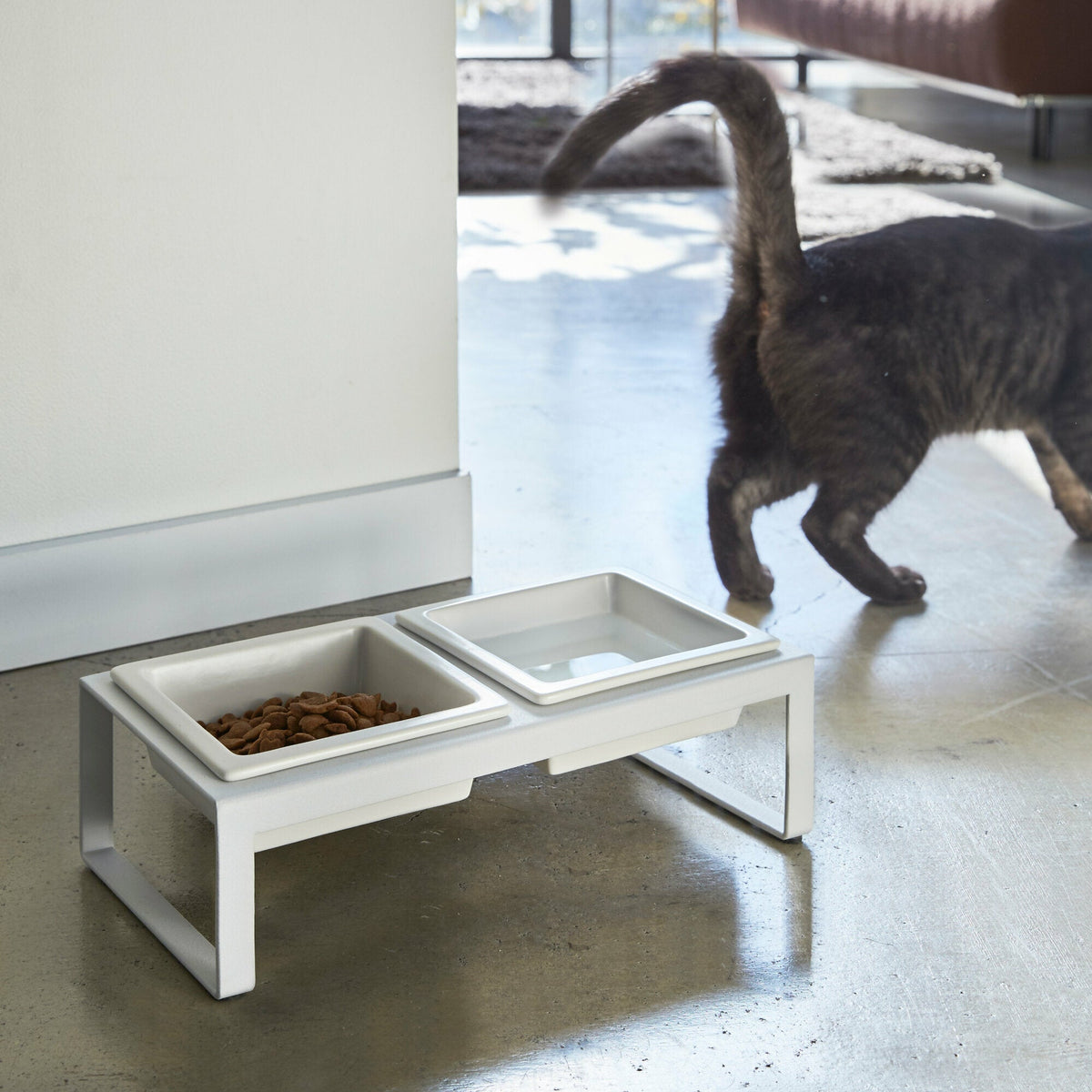 Gamelle pour animal de compagnie blanche - Yamazaki - The Cool Republic