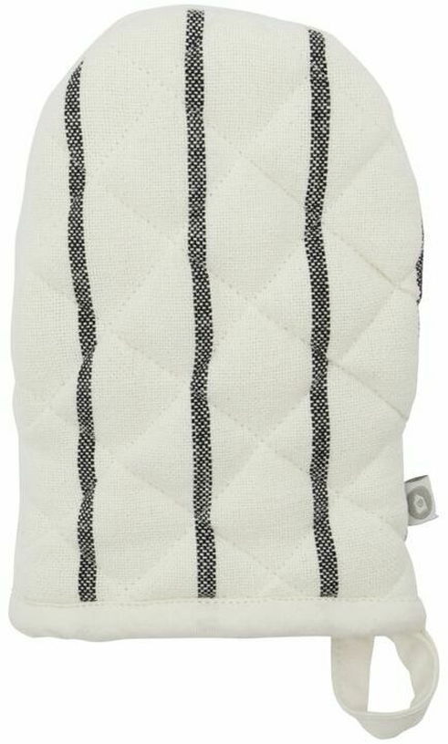 Gant De Cuisine Hddry Blanc À Rayures Noires - House Doctor - The Cool Republic