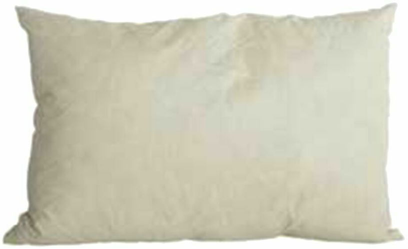 Garnissage de coussin 40 x 60 cm en coton blanc et plumes d'oies - House Doctor - The Cool Republic