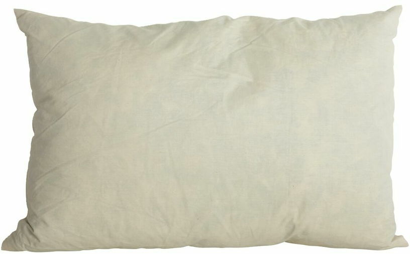 Garnissage de coussin 40 x 60 cm en coton blanc et plumes d'oies - House Doctor - The Cool Republic