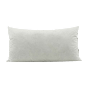 Garnissage de coussin 80 x 40 cm en coton blanc et plumes de canard - House Doctor - The Cool Republic