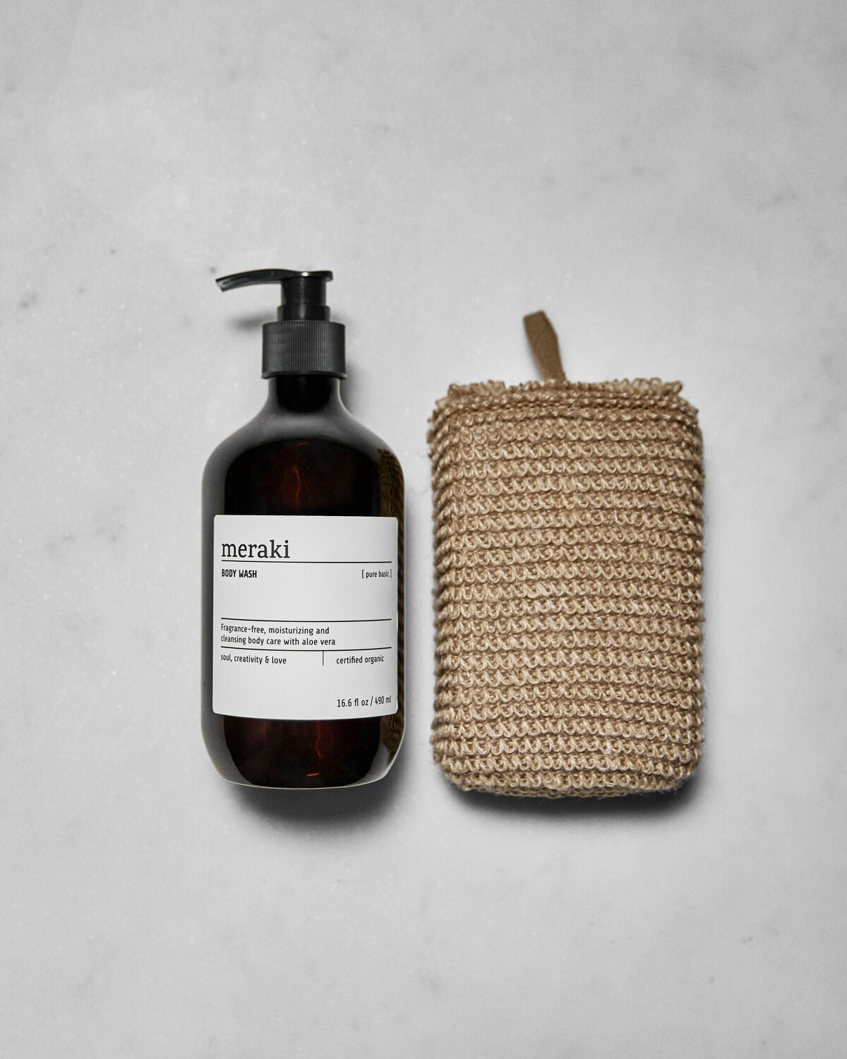 Gel douche pure basic 490ml - Meraki - The Cool Republic