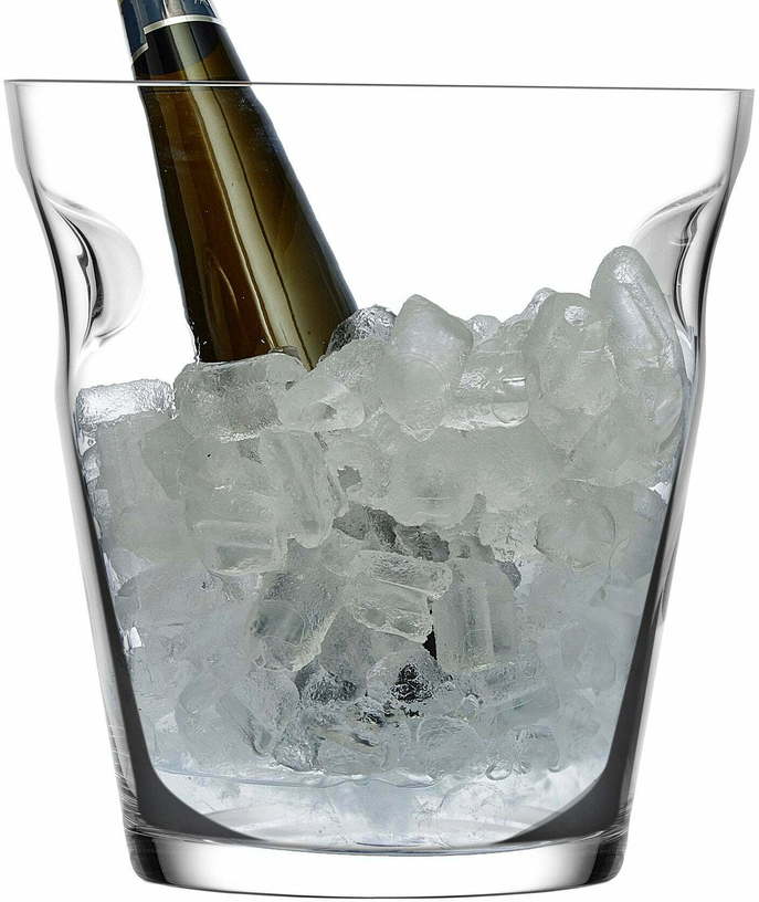 Glacier Champagne Cooler - Nude Glass - The Cool Republic