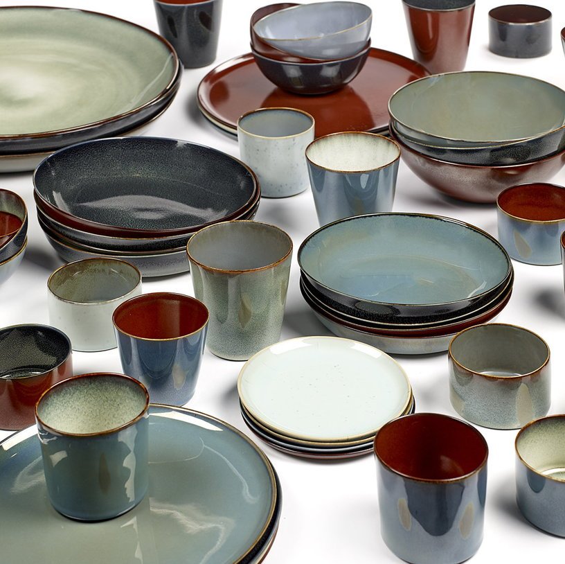 Gobelet conique Terres de Rêves Gris voilé - Serax - The Cool Republic