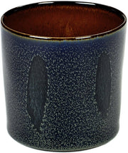 Gobelet cylindrique Terres de Rêves Bleu foncé et rouille - Serax - The Cool Republic