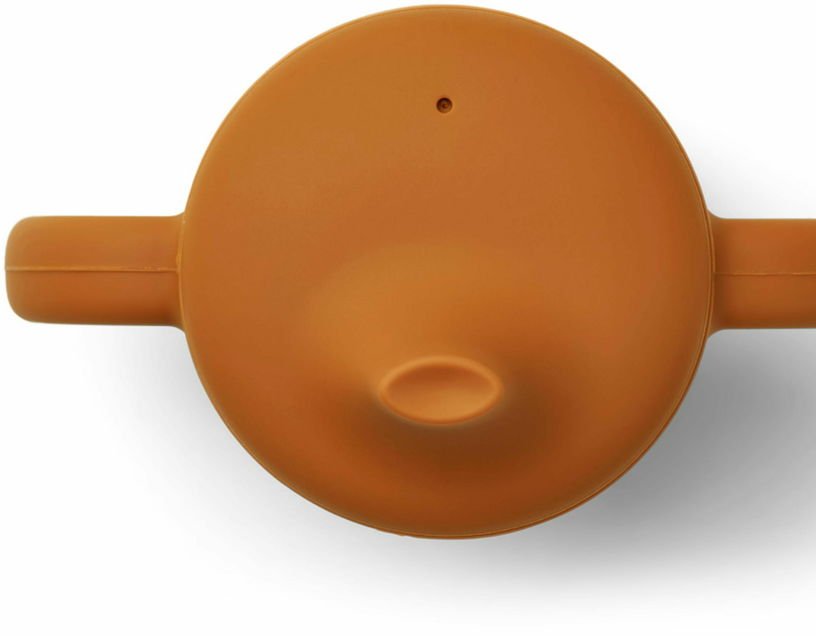 Gobelet en silicone moutarde Neil - Liewood - The Cool Republic