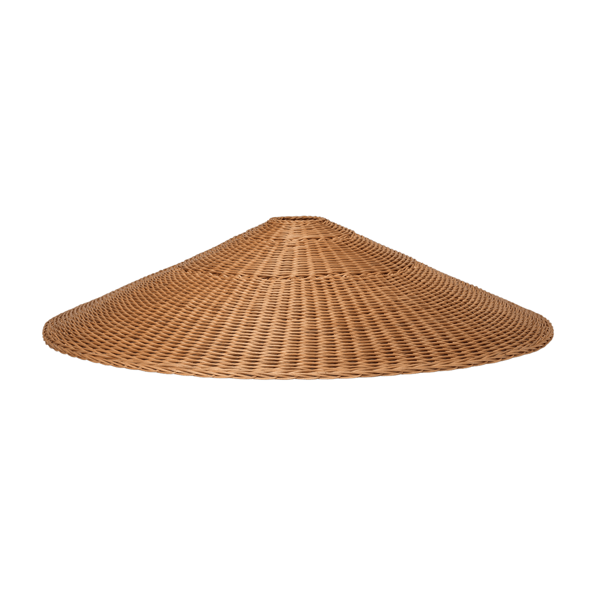 Grand abat-jour en rotin naturel 90 x 21 cm Dou - Ferm Living - The Cool Republic
