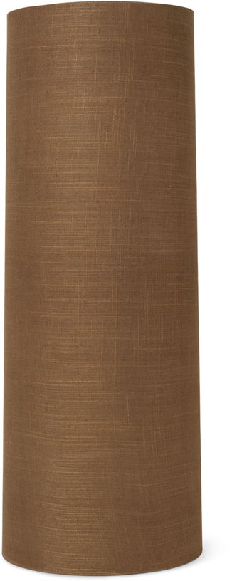 Grand abat jour en tissu marron Hebe - Ferm Living - The Cool Republic