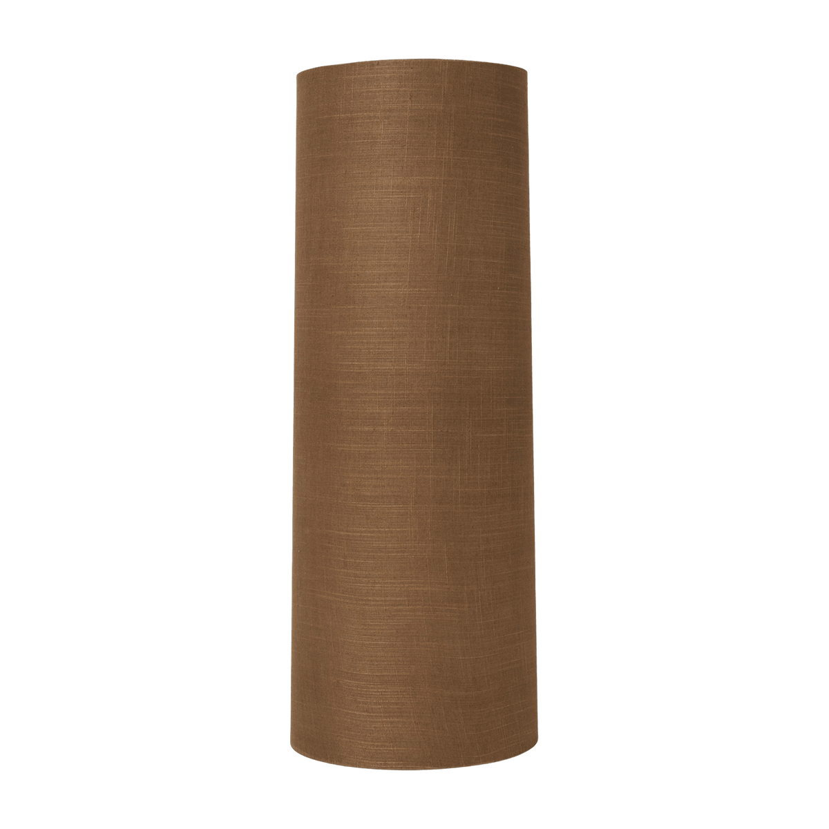 Grand abat jour en tissu marron Hebe - Ferm Living - The Cool Republic