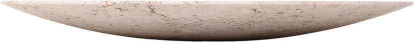 Grand plat beige en travertin brut 5 x 50 cm Collect SC55 - &tradition - The Cool Republic