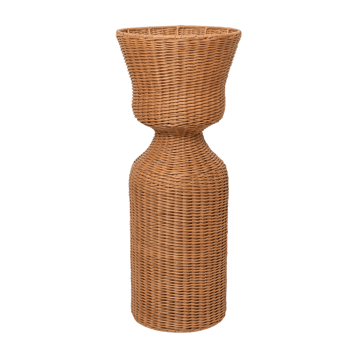 Grand woven rattan plant stand - Ferm living - The Cool Republic