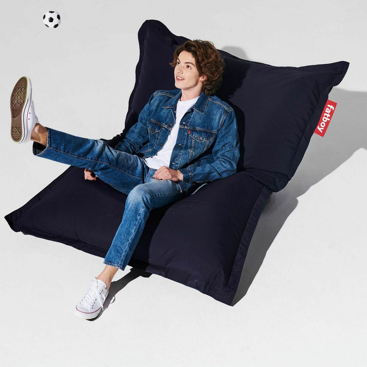 Grand pouf extérieur bleu foncé Original Outdoor - Fatboy - The Cool Republic