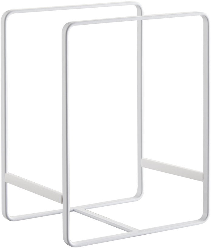 Grand support de rangement vaisselle blanc - Yamazaki - The Cool Republic