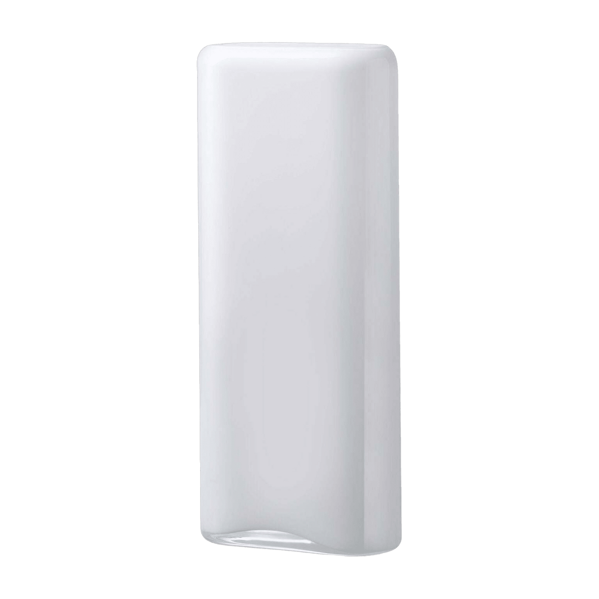 Layers Vase Tall In Opal White - Nude Glass - The Cool Republic