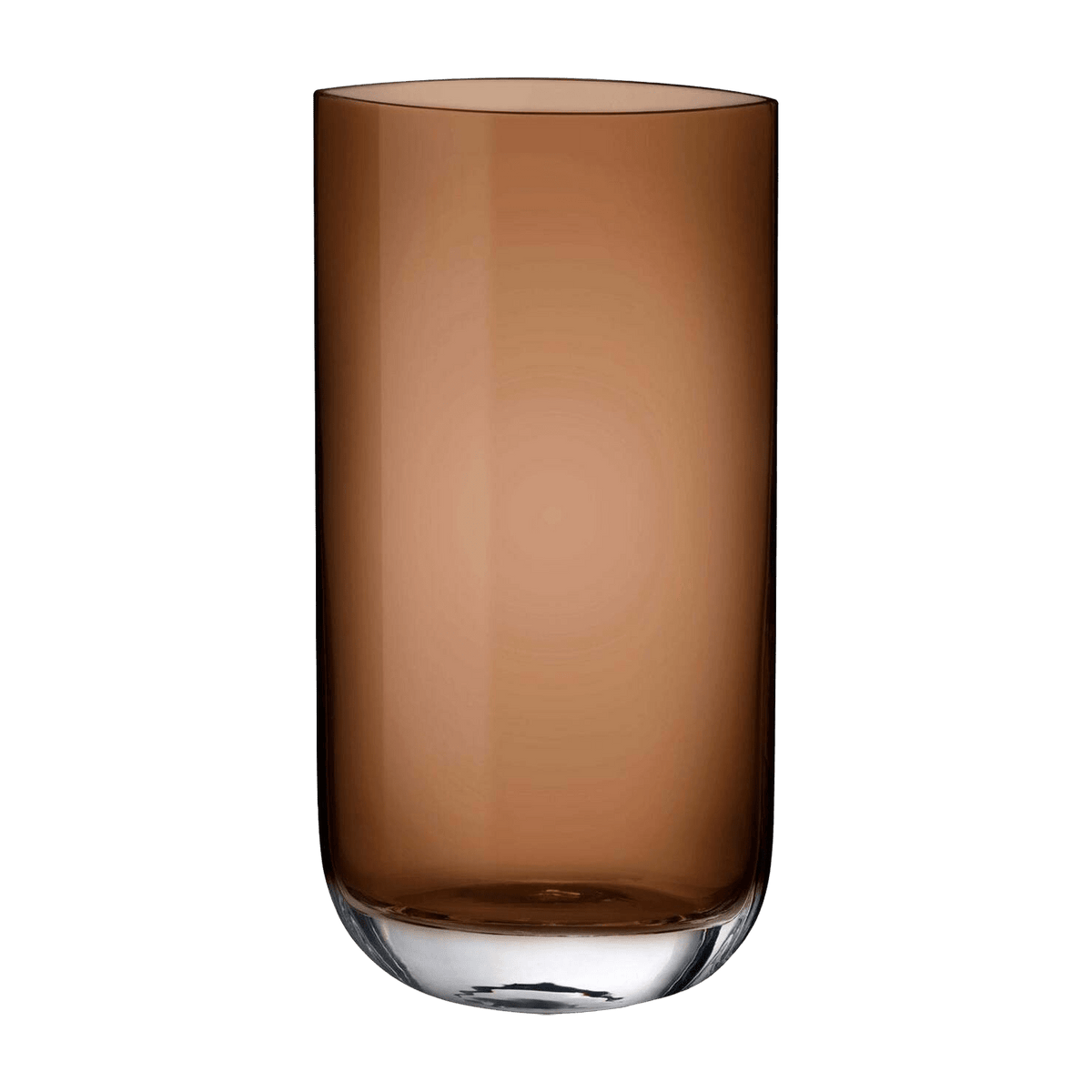 Grand vase caramel Blade - Nude Glass - The Cool Republic