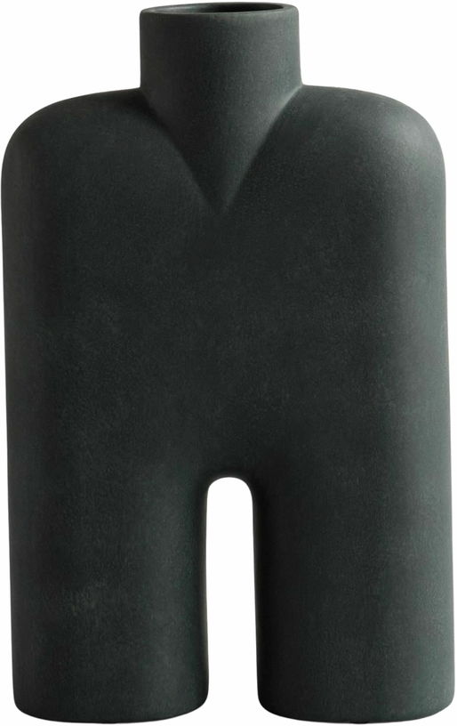 Grand Vase en céramique noir Cobra Tall - 101 Copenhagen - The Cool Republic