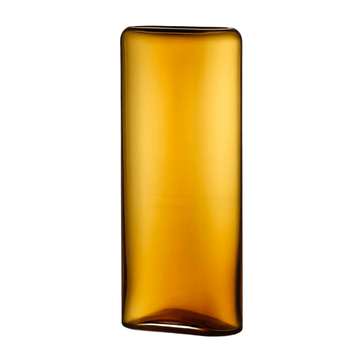 Grand vase orange transparent Layers - Nude Glass - The Cool Republic