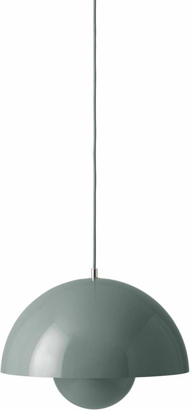 Grande suspension bleu stone Flowerpot VP7 - &tradition - The Cool Republic