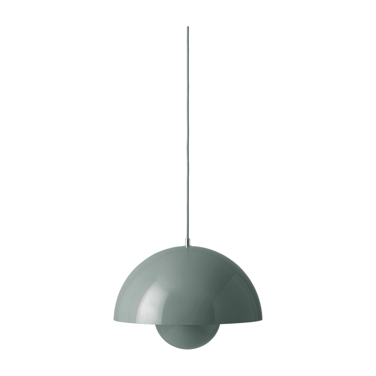 Grande suspension bleu stone Flowerpot VP7 - &tradition - The Cool Republic