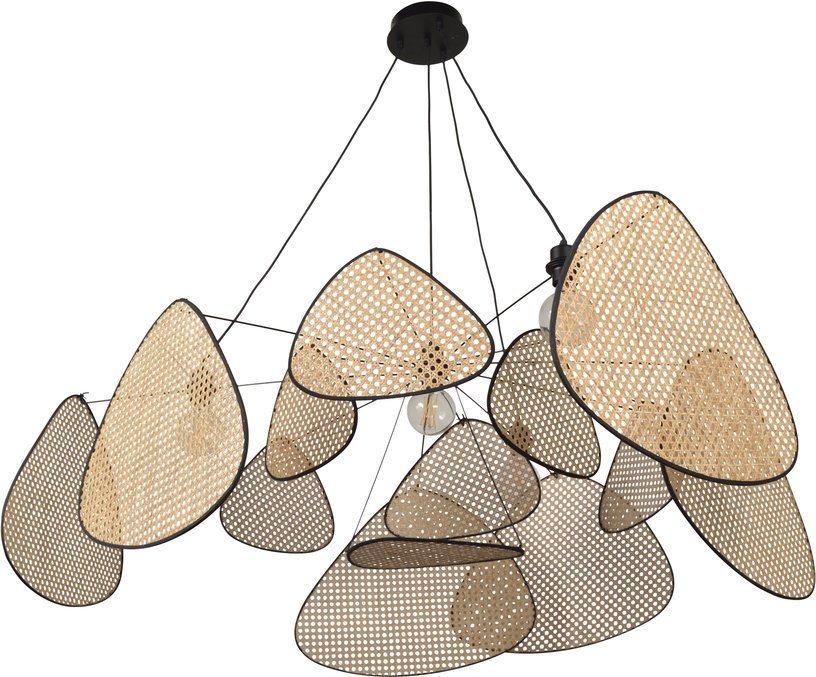 Grande suspension en cannage 90 x 150 cm Screen - Market set - The Cool Republic