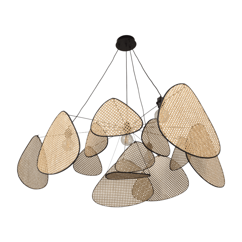Grande suspension en cannage 90 x 150 cm Screen - Market set - The Cool Republic