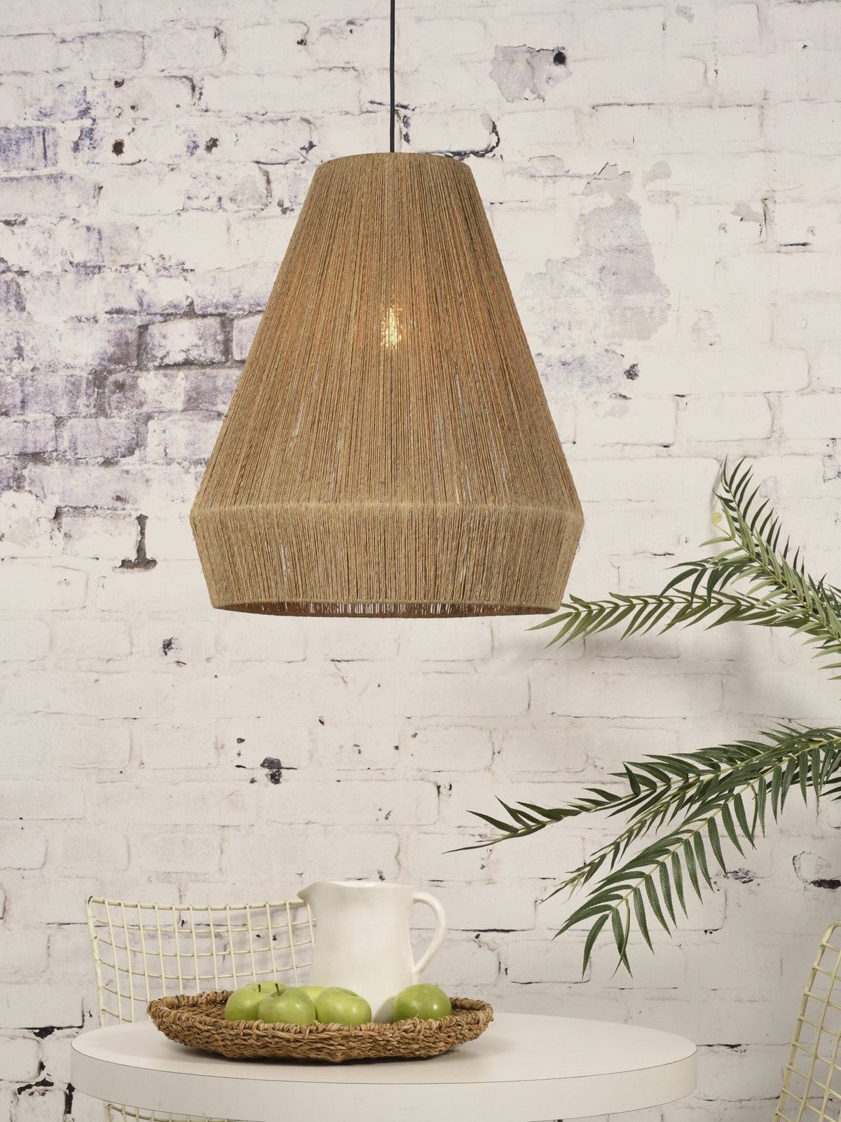 Grande suspension en jute naturelle Iguazu - Good & Mojo - The Cool Republic