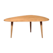Grande table basse en chêne brut Fifties - RED Edition - The Cool Republic