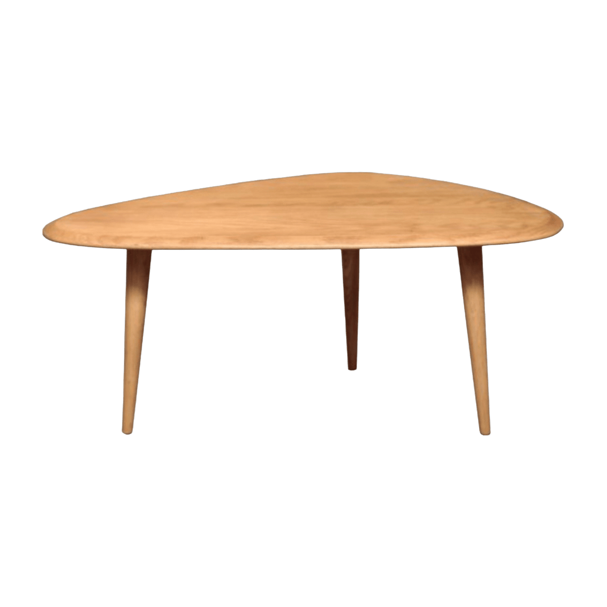 Grande table basse en chêne brut Fifties - RED Edition - The Cool Republic