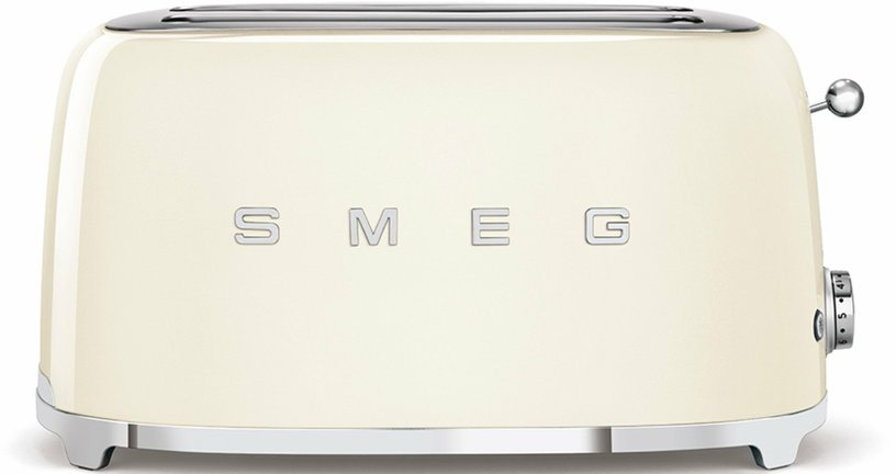 Grille - pain 2 grandes fentes crème Années 50 - Smeg - The Cool Republic