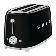 Grille-pain 2 grandes fentes noir Années 50 - Smeg - The Cool Republic