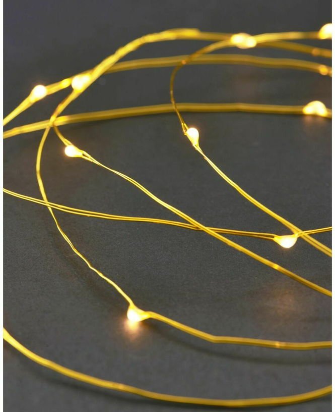 Guirlande lumineuse dorée String Lights - House Doctor - The Cool Republic