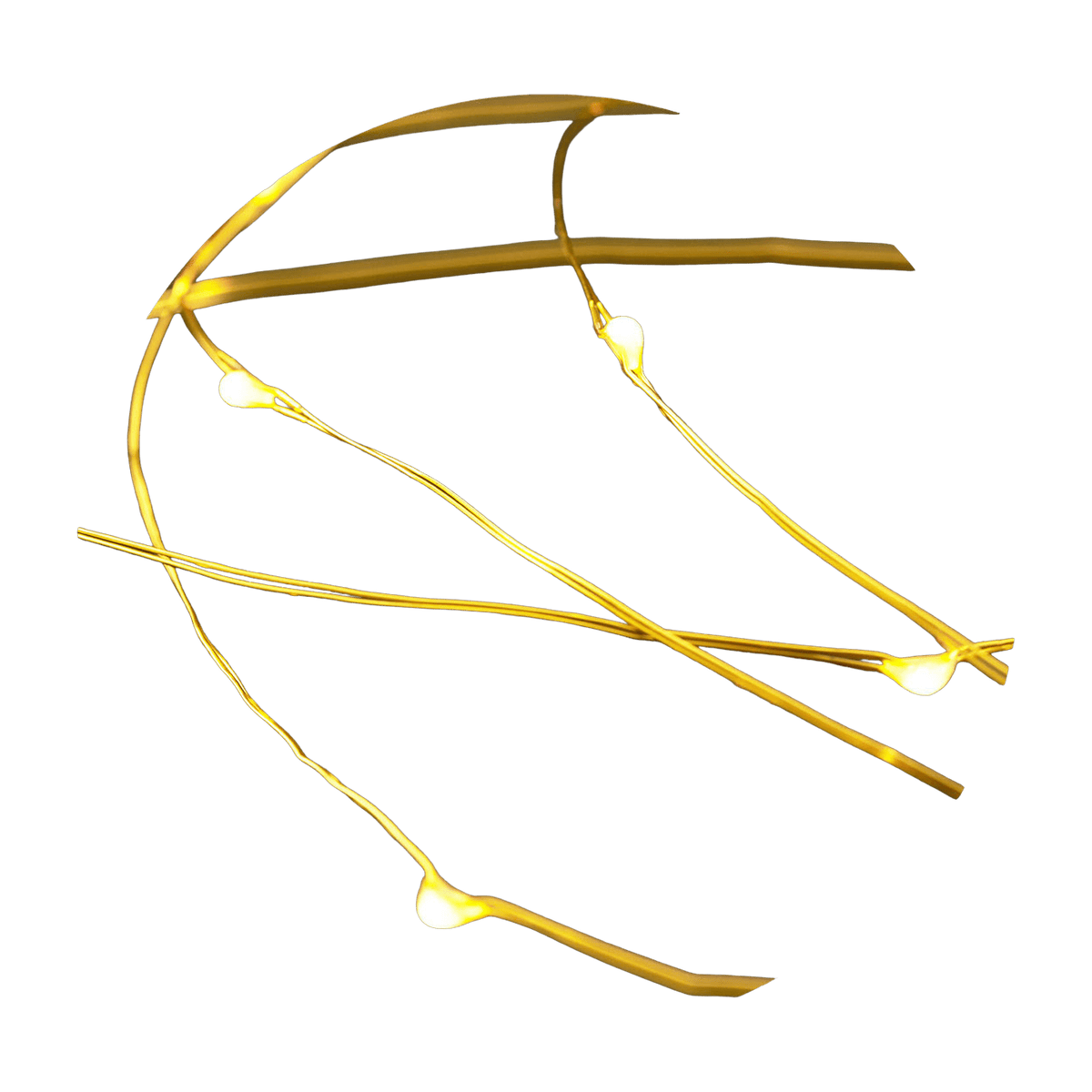 Guirlande lumineuse dorée String Lights - House Doctor - The Cool Republic