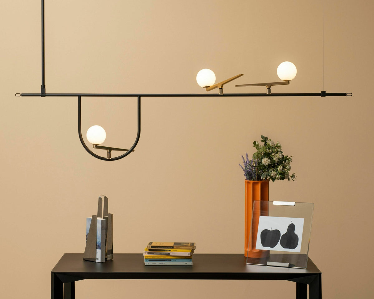 Haute suspension noire Yanzi - Artemide - The Cool Republic