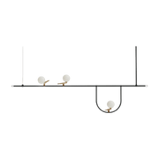 Haute suspension noire Yanzi - Artemide - The Cool Republic